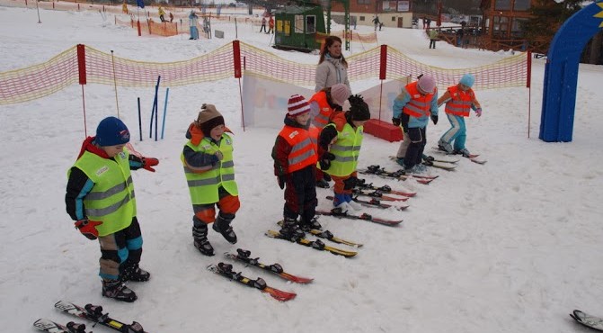 Maluchy na stoku Region Malá Fatra oczekuje na najmłodszych narciarzy