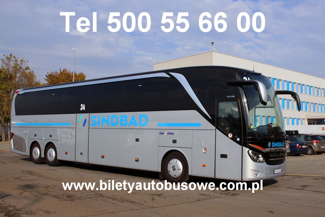 Rezerwacja biletów autobusowych – Geotour Chorzów Sobieskiego 8, tel 500556600
