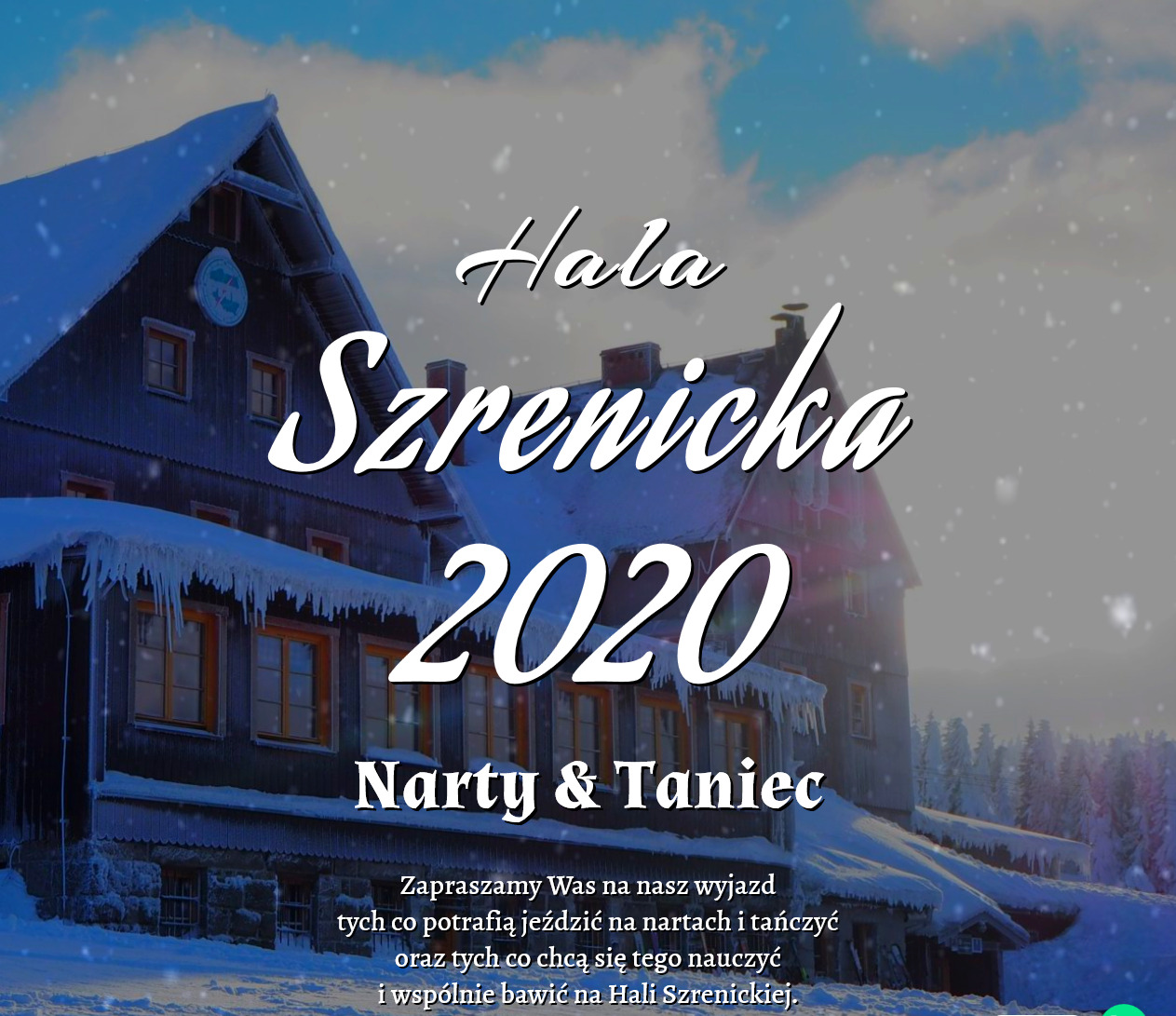 Wyjazd na narty Hala Szrenicka 2020 Szklarska Poręba
