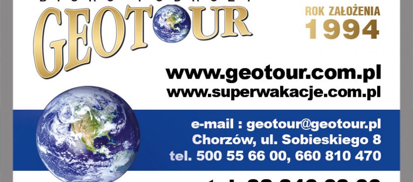Bilety Autobusowe – największy wybór w biurze Geotour tel 500556600