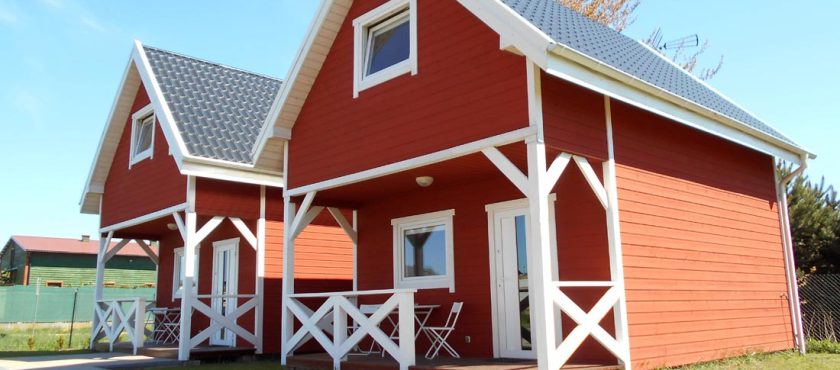 Karwia – domki skandynawskie, pokoje i apartament nad morzem