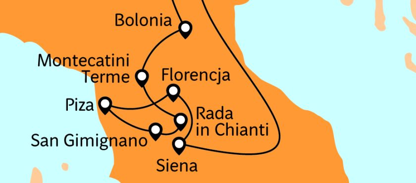 Wymarzona Toskania – wycieczka objazdowa – oferuje Geotour
