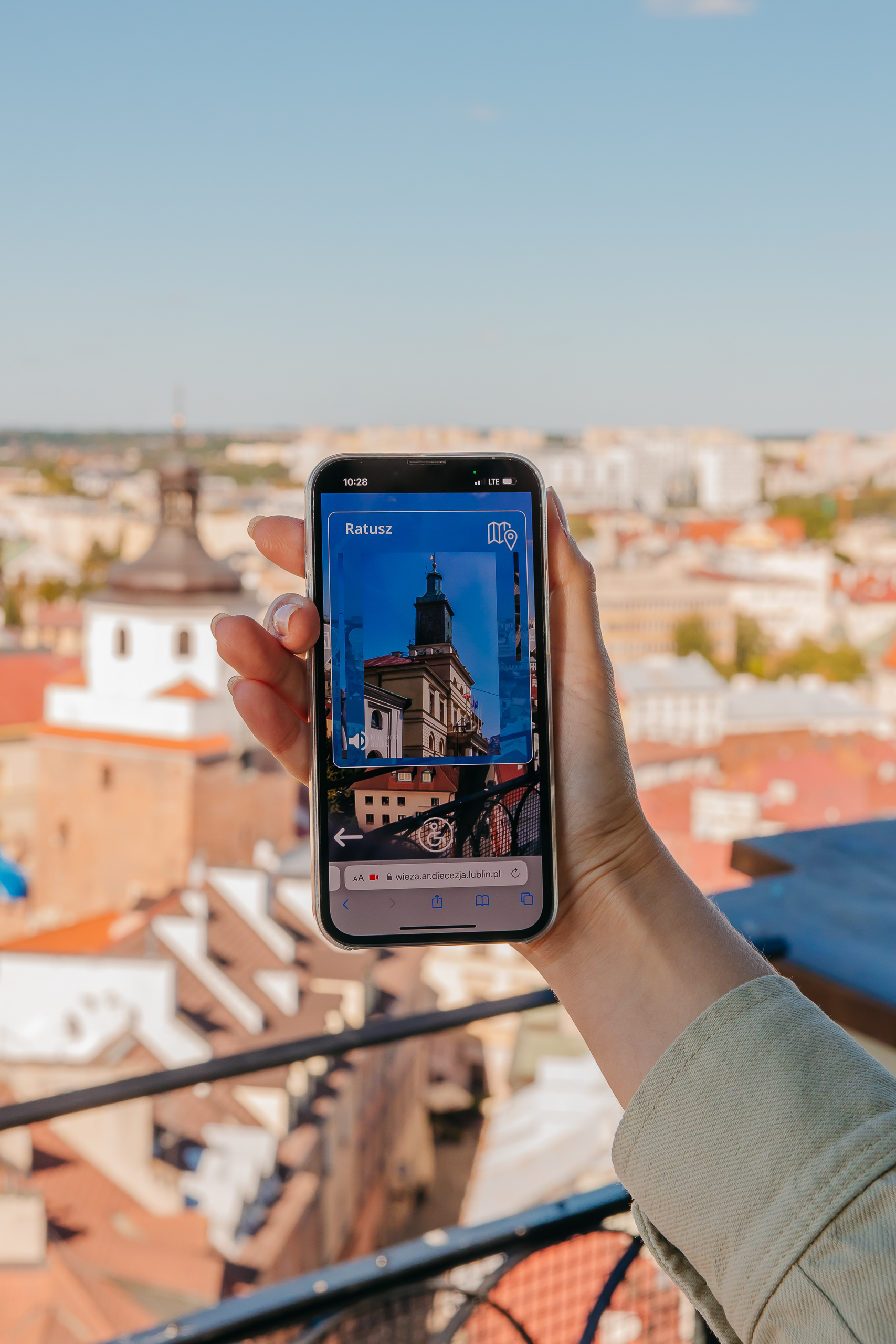 Już jest – aplikacja Wieży Trynitarskiej! Zaplanuj swoją wycieczkę po Lublinie