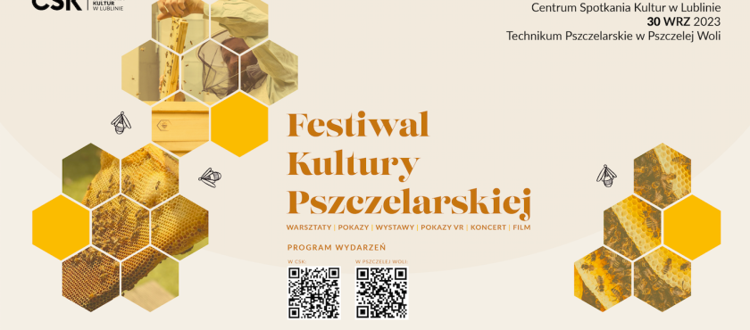 Festiwal Kultury Pszczelarskiej – pierwsza edycja Festiwalu rozpocznie się już 28 września